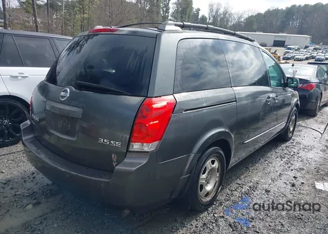2004 Nissan Quest 3.5 Se z USA, uszkodzony, nr VIN 5N1BV28U14N370178